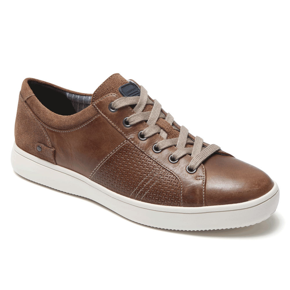 Tenis Rockport Homem Marrom - Colle Tie - 90485IZMP